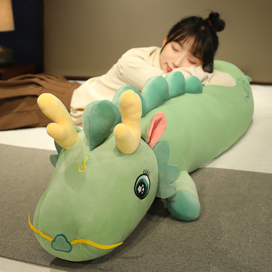 Cute Zodiac Dragon Plush Toy – Soft Stuffed Doll Mascot for Year of the Dragon Gift