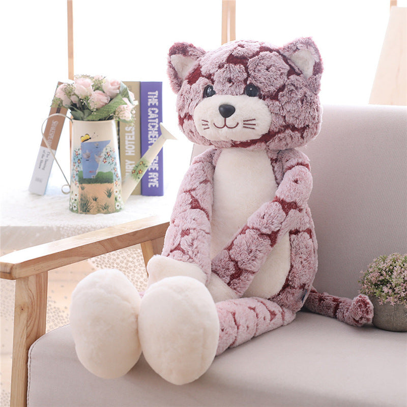 Animal Dolls Kids Gifts Cute Realistic Cat Plush Lifelike Simulation Stuffed Toy