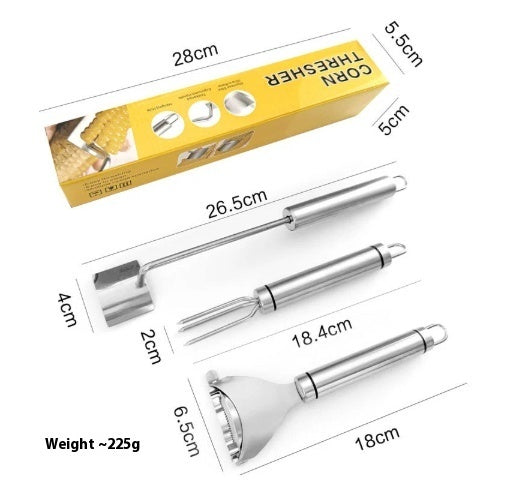 Stainless Steel Corn Shovel | Multi-Functional Kitchen Tool | Household Use