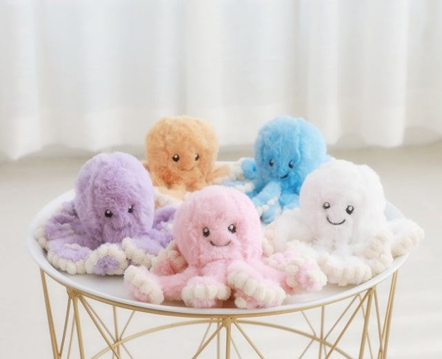 Baby Octopus Plush Toy Soft Stuffed Animal Cuddle Cute Gift Kids UK