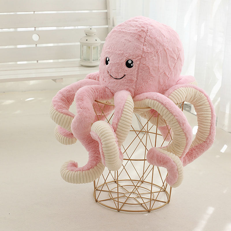 Baby Octopus Plush Toy Soft Stuffed Animal Cuddle Cute Gift Kids UK