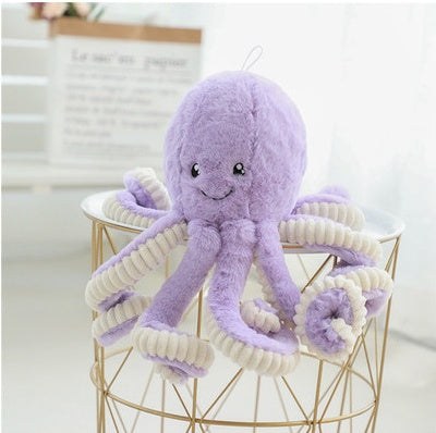 Baby Octopus Plush Toy Soft Stuffed Animal Cuddle Cute Gift Kids UK
