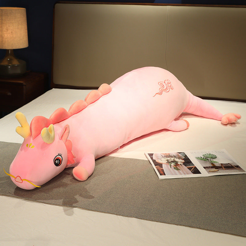 Cute Zodiac Dragon Plush Toy – Soft Stuffed Doll Mascot for Year of the Dragon Gift