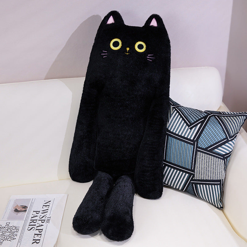 80/100/130cm super Long Cute Cat Doll Plush Toy Soft Stuffed Sleeping Pillow New