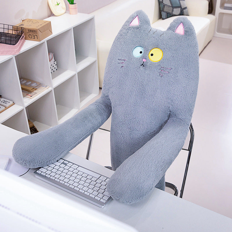 80/100/130cm super Long Cute Cat Doll Plush Toy Soft Stuffed Sleeping Pillow New
