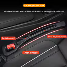 Universal Car Seat Gap Filler Side Seam Plug Leak-proof Filling Strip Interior