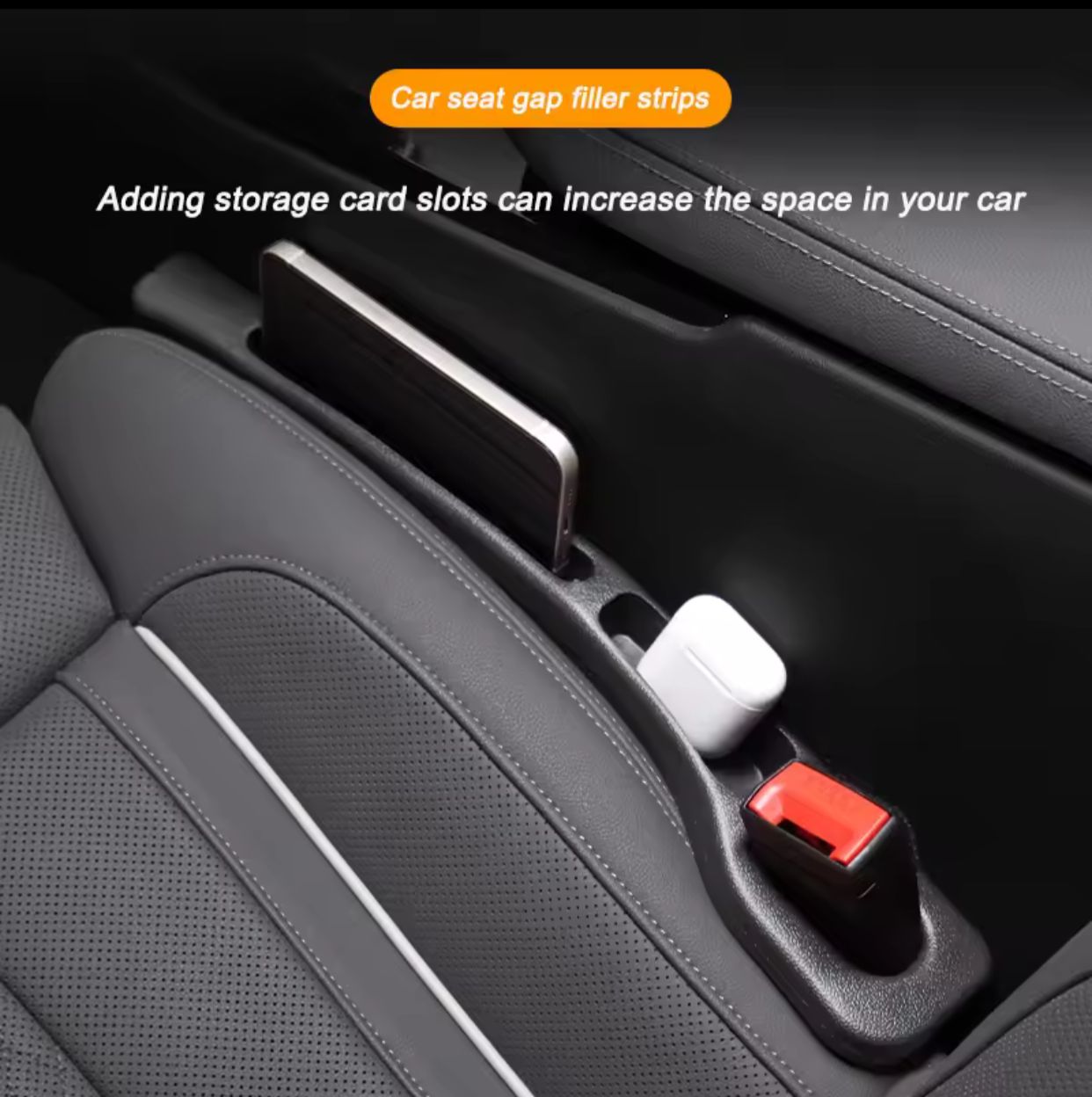 Universal Car Seat Gap Filler Side Seam Plug Leak-proof Filling Strip Interior