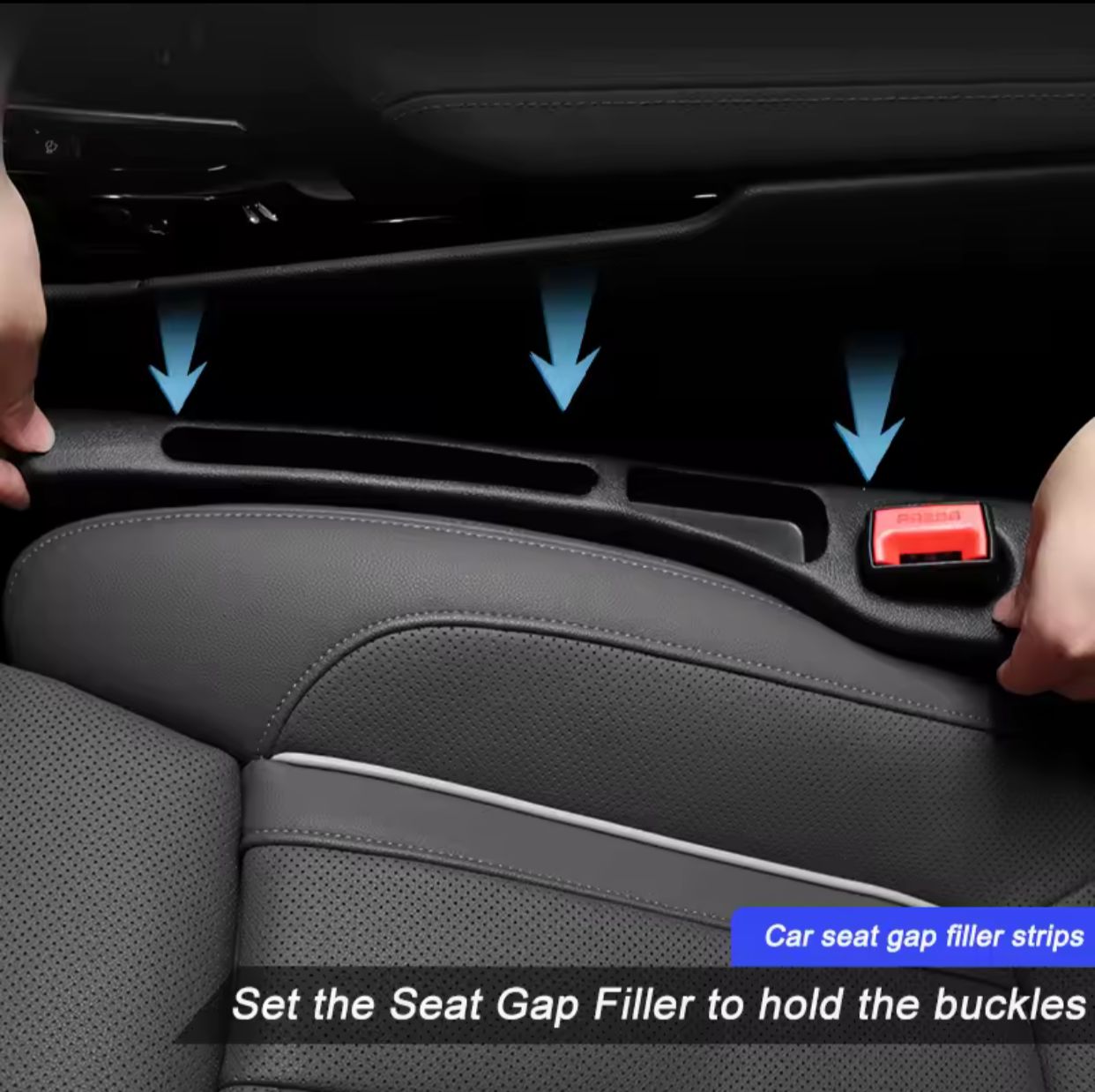 Universal Car Seat Gap Filler Side Seam Plug Leak-proof Filling Strip Interior