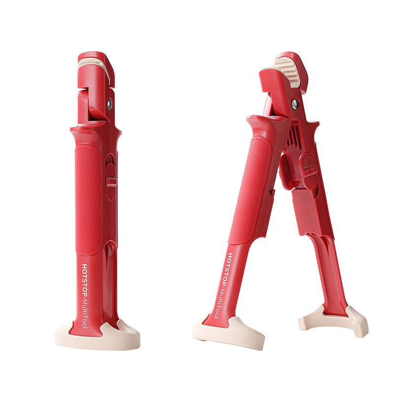 Shark Anti-Scalding Bowl Clip | Red Dish Gripper | Heat Resistant Kitchen Tool