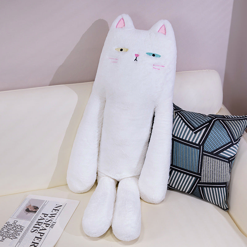 80/100/130cm super Long Cute Cat Doll Plush Toy Soft Stuffed Sleeping Pillow New